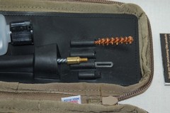 USGI OTIS IMOD CLEANING KIT IN COYOTE MOLLE POUCH NO MULTI TOOL READ DESCRIPTION