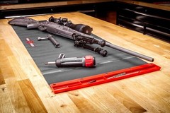 Universal Smart Mat 43×16” – Gun Cleaning Mat with Integrated Parts Tray
