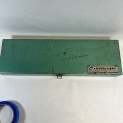 Vintage Challenger Gun Cleaning Case, Sears Oil, Patches, Grease, Bores, Brushes
