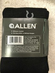 Gun Sock Knit Allen Fits Most Guns Up To 52″ In Length, Grey, Silicone Treated