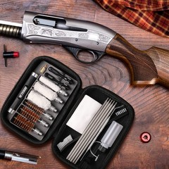 Shotgun Cleaning Kit 12 20 410 – Gauge Caliber 21 in 1 Zippered Compact Porta…
