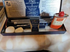j.c.higgins rifle cleaning kit sold only by Sears,Roebuck &co and Simpson -sears
