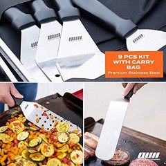 Flat Top Griddle Accessories for Blackstone and Camp Chef Griddle – 9 9 PCS