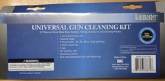 Gun Cleaning Kit Gunmaster Universal 17 Pieces 22. .30 40. Cal And 12, 20 Gag.