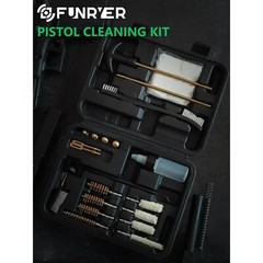 Universal Gun Cleaning Kit Pistol 9mm .38 .22 .40 .45 Caliber Bore Brush Handgun