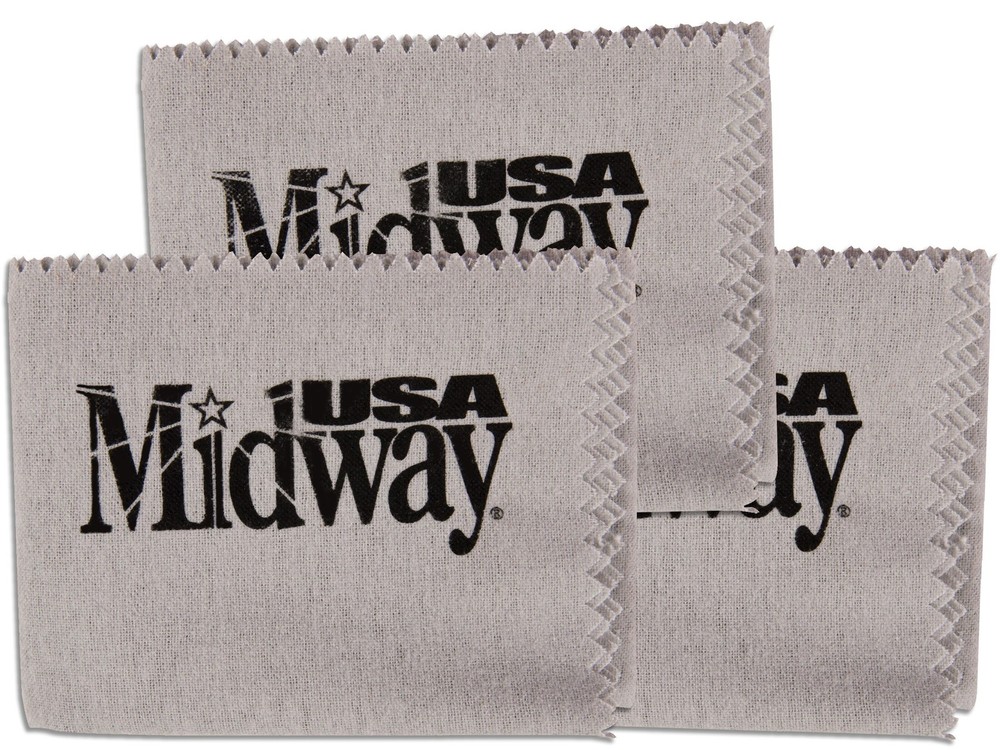 MidwayUSA Silicone-Treated Gun Cleaning Cloth 3PK