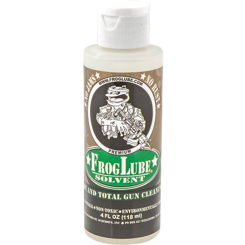 FrogLube Bio-Based Solvent Gun Cleaner 4oz Bottle Natural Non-Toxic 15240