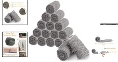 High-Quality 0000 Steel Wool Roll Kit – Safe Mouse Guard for Indoor & Outdoor