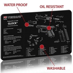 TekMat Original Gun Cleaning Mat – 17″ X 11″ – Glock 42 & 43