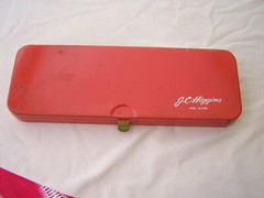 J C HIGGINS GUN CLEANING KIT HUNTING COLLECTIBLES SPORTS SOLD BY SEARS ROEBUCK