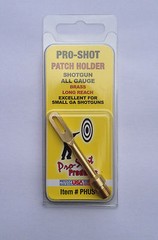 Pro Shot Extended Brass Patch Holder For Shotgun / Slug Gun of All Gauges