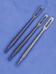 NOS Glossy Blued M1 Garand Cleaning Rod Loop Tip – 3.5″ Long Variant For 30 Cal