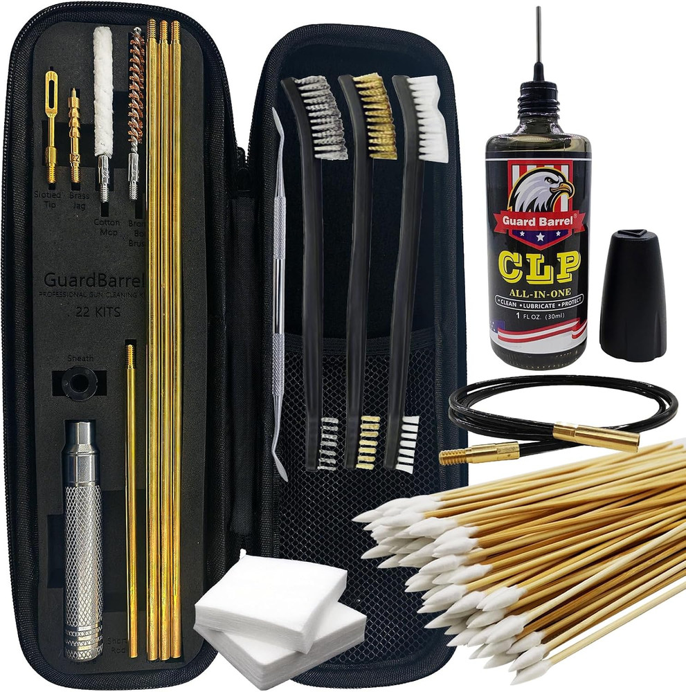 Gun Cleaning Kit for .22 .223Cal 5.56Mm .22LR Rifle Pistol Cleaning Kit with 30M