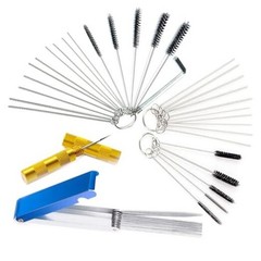 Carburetor Cleaning Kit – Torch Tip Cleaner – Carbon Dirt Jet Remove – 12 Pack
