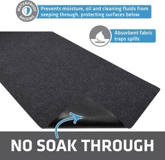 USA-Made Gun Cleaning Pad – Large 16″ x 59″ Waterproof Surface Protector