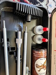 Vintage P-477 Outers Rifle Cleaning Kit .30 caliber Feed Rescue Horses Hay / Oat