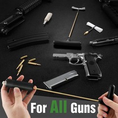 Universal Gun Cleaning Kit Pistol Shotgun Handgun Rifle Firearm w/Case
