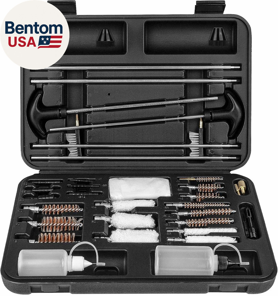 Universal Gun Cleaning Kit for Pistol, Shotgun, Rifle, Handgun, Airgun, Revolver