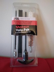 KleenBore Valu-P Rod Shotgun Cleaning Set, 12 Gauge, VP-12 AND 500 Patches CP19B