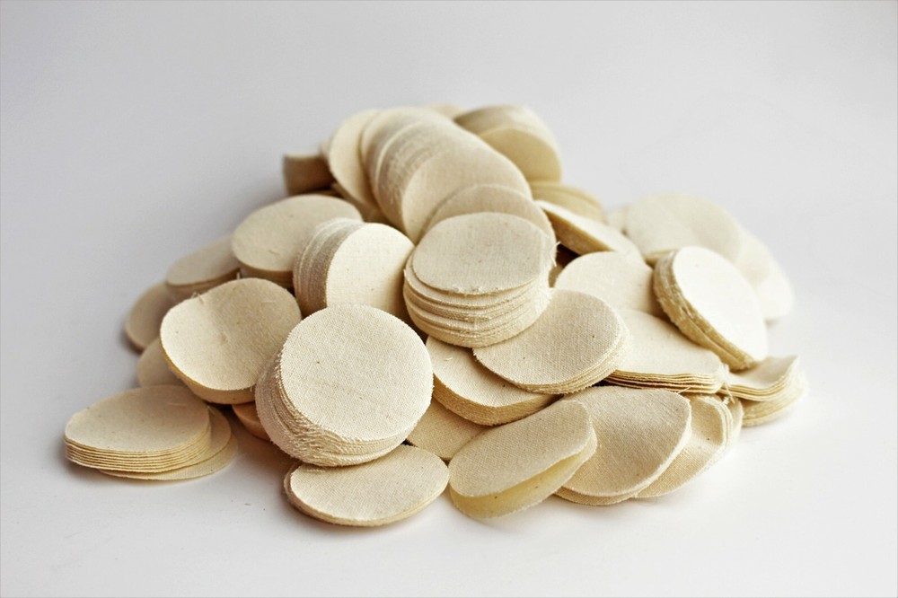 50-59 CAL 1 5/16″ ROUND .015″ THICK DRY SHOOTING PATCHES / QTY. 1000 / EMSS5151T