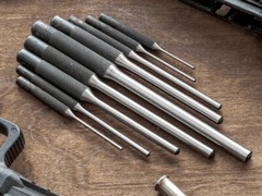 14Pc Gun Repair Kit in a Zippered Case, 9Pc Rolling Punch, 3Pc Double Ended Brsh