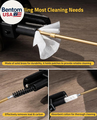 Gun Cleaning Kit for 9Mm .22 .357 .45, .40 .38/.177 .22/9Mm .45 .357, .38 Univer
