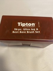 Tipton Beat Brass Gun Cleanings Brush Set Of 26 PCs Excellent Condition.