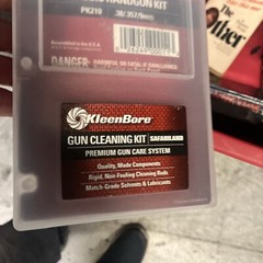 KleenBore Safariland Premium Gun Cleaning Kit PK210 for .38/.357/9mm handguns