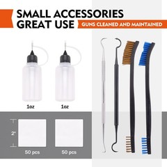 Gun Cleaning Kit Rifle Pistol Shotgun Universal Cleaning Kit for All Calibers