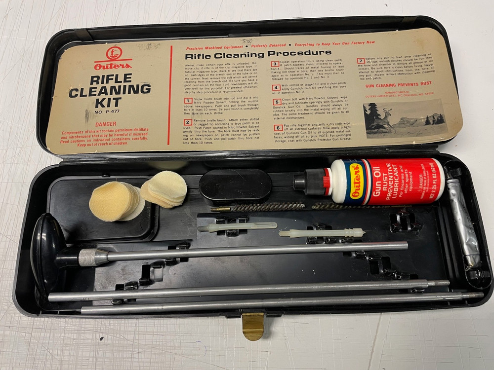Vintage Outers 7mm Rifle Cleaning Kit