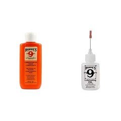 Hoppes No. 9 Lubricating Oil for Firearm Fishing Reels 2-1/4 oz Bottle 91003