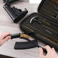 Cleaning Kit Universal, Cleaning Kit with Solid Brass Rod, Brush, Mops, Jags …