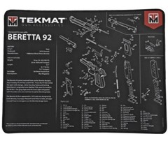 TekMat Beretta 92 Premium Gun Cleaning Mat,15″X20″ W/ minor printing Errors
