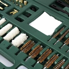 163pcs Gun Cleaning Kit Universal Rifle Pistol Shotgun Handgun Firearm with Case