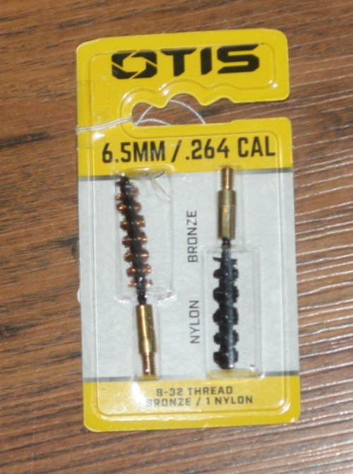 Otis 6.5mm/.264 Cal Nylon & Bronze Brush Set – 8/32 Thread