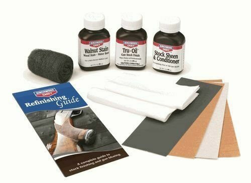 Birchwood Casey Tru Oil Stock Long Lasting Maintainence Kit Wood Finish 23801