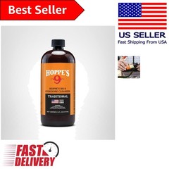 Hoppe’s No. 9 Gun Bore Cleaner – 16 Oz. Ultra Potent & Safe Cleaning Solution