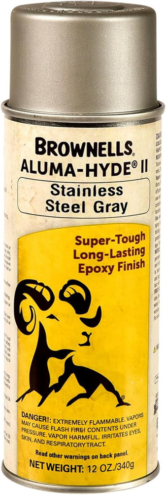Aluma-Hyde Epoxy Based Firearms 12 Ounce (Pack of 1) Stainless Gray