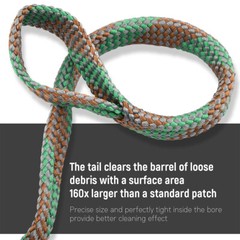 Reusable Bore Rope Guns Barrel Cleaning Tool – ‎.40 .41 Cal Rifle Shotgun Pistol
