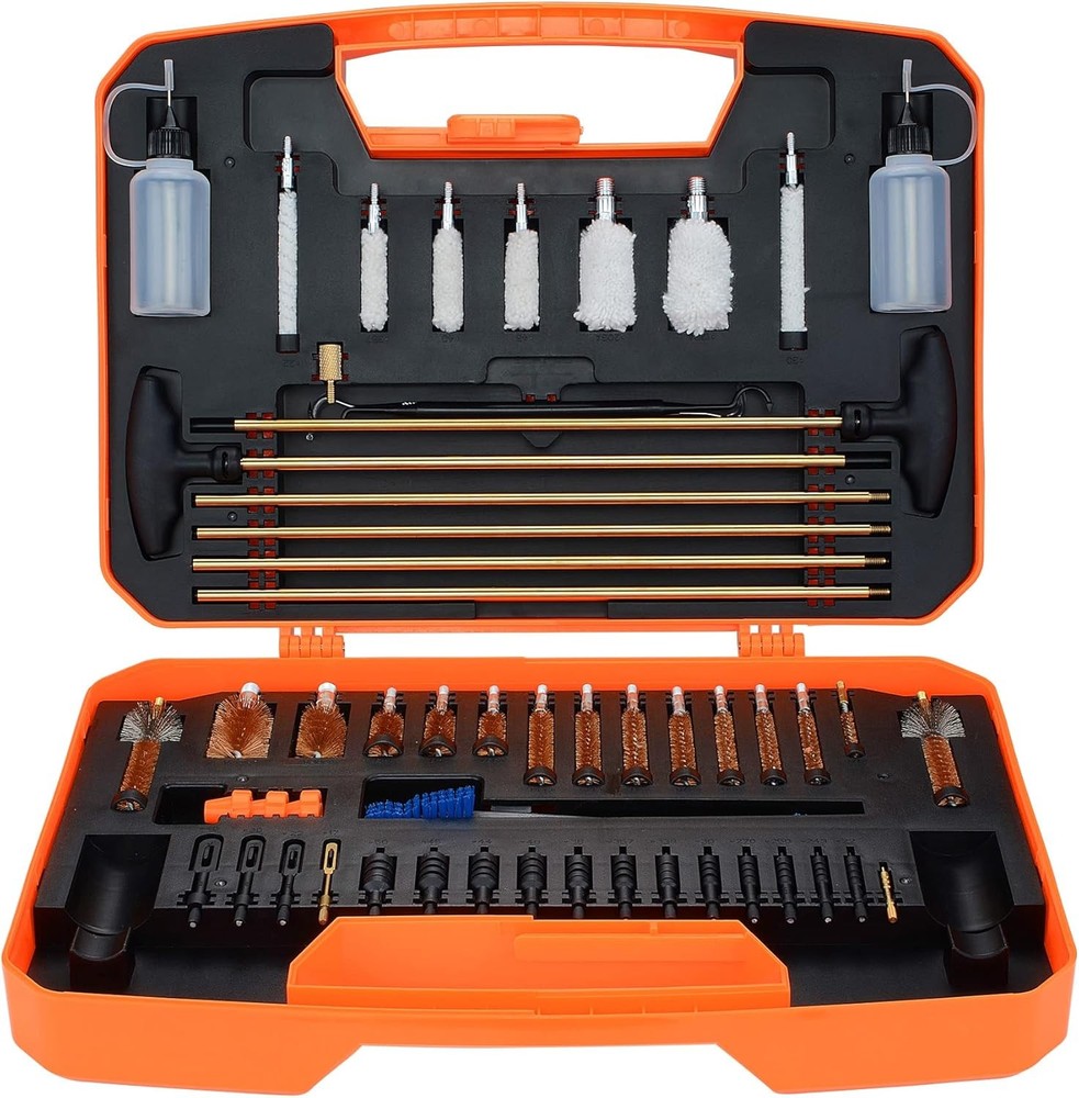 Gun Cleaning Kit Rifle Pistol Shotgun Universal Cleaning Kit for All Calibers