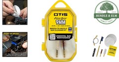 9mm Pistol Cleaning Kit with Memory-Flex Cable and Bronze Bore Brush