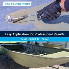Totalboat Aluminum Boat Paint Durable Fast-Drying Marine Paint For Canoes Jon
