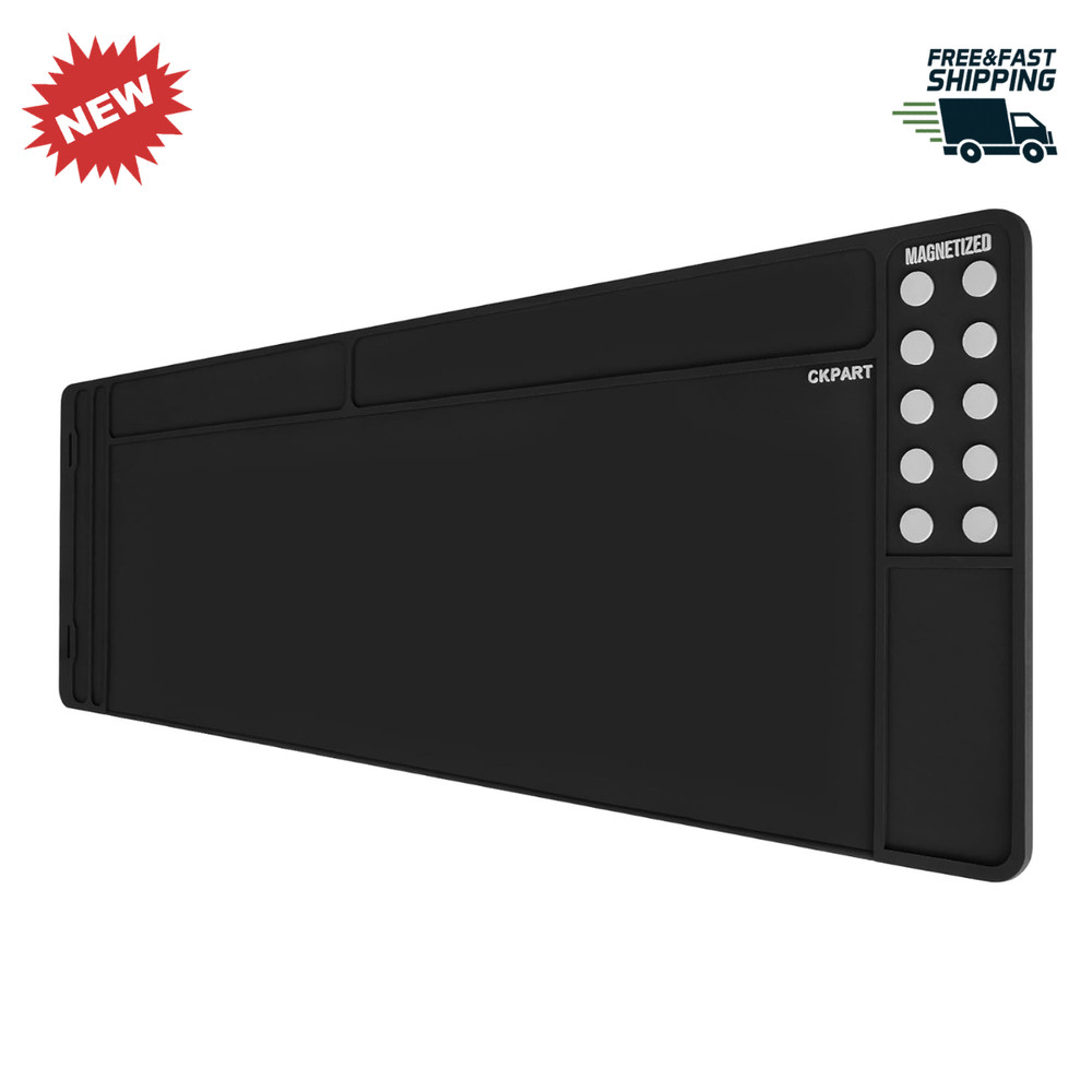 Rifle Gun Cleaning Mat 36×12 Magnetic Tactical Anti-Slip Rubber Maintenance Pad