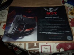 SCCY Industries Gun Dealers Collectors Rubber Mat Nice LOOK!