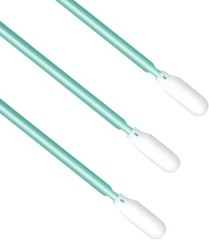Flexible 200 Pcs Foam Swabs with 6.4 Inch Tips for Effortless Detail Cleaning