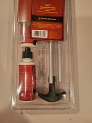 Outers 96300 Used 7 Pc Gun Cleaning Kit w/ Rods, Adapter, Cloth, Sandpaper & Oil
