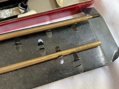 Vintage Outers Gunslick Rifle Cleaning Kit in Red Metal/Tin Box/Case – No. 477