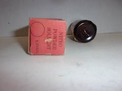 Vintage Sears Nitro Powder Solvent 2Oz Bottle Empty In The Original Box