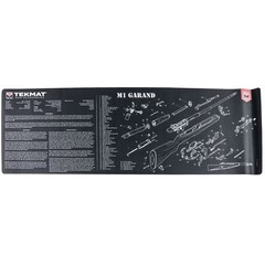 TekMat 12″x36″ M1 Garand Parts Diagram Cleaning Mat #TEKR36M1GARANDBK