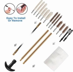 Universal Gun Cleaning Kit for Rifle Pistol Shotgun Muzzleloader for any Caliber